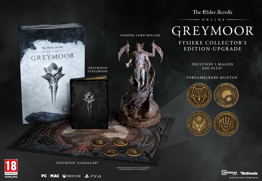 The Elder Scrolls Online: Greymoor Collectors Edition Upgrade (PS4), Bethesda