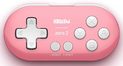 8Bitdo Zero 2 Mini Bluetooth Gamepad (Roze) (Switch), 8Bitdo