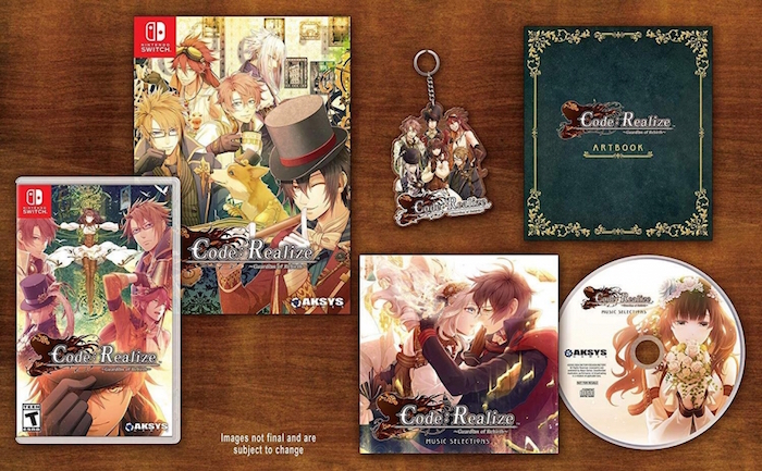 Code Realize: Guardian of Rebirth - Collector's Edition (USA Import) (Switch), Aksys Games