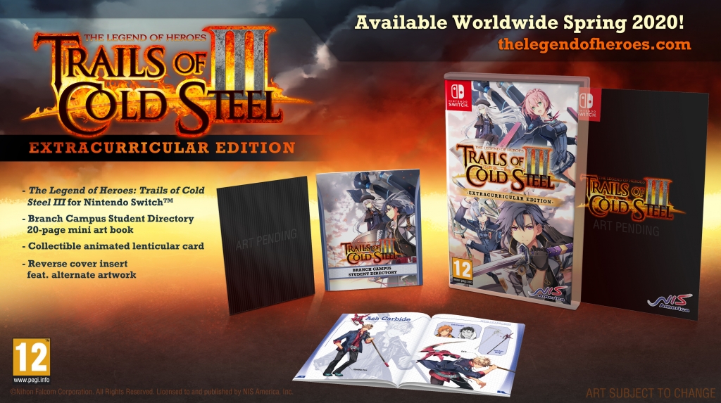 The Legend of Heroes Trails of Cold Steel III - Extracurricular Edition (Switch), NIS America