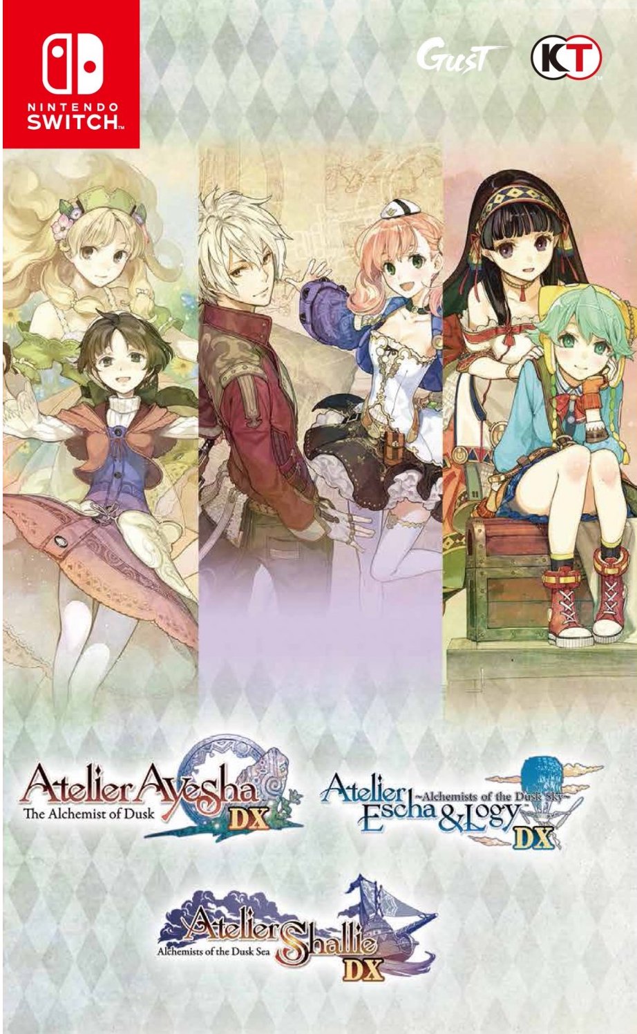 Atelier Dusk Trilogy Deluxe Pack (Asia Import) (Switch), Gust