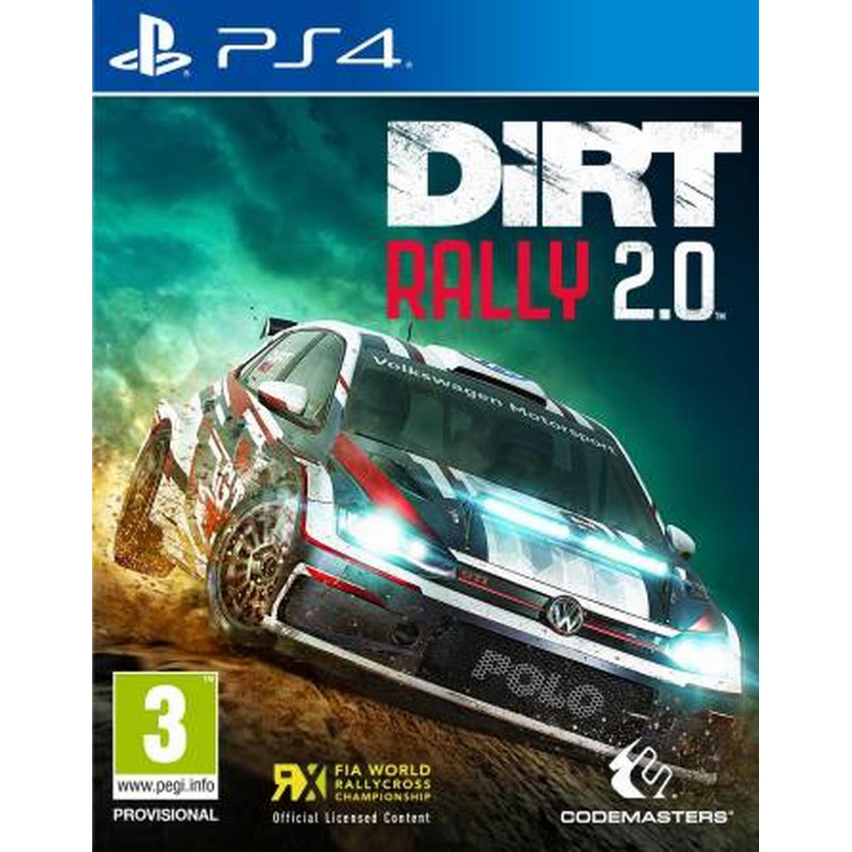 DiRT Rally 2.0 (PS4), Codemasters