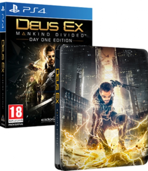 Deus Ex Mankind Divided - Steelbook Edition (PS4), Square Enix