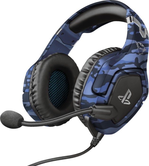 GXT 488-B Forze - PS4 Official Licensed Game Headset (Camo Blauw) (PS4), Trust