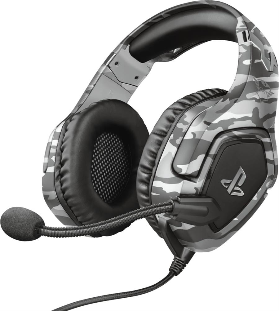 GXT 488-G Forze - PS4 Official Licensed Game Headset (Camo Grijs) (PS4), Trust