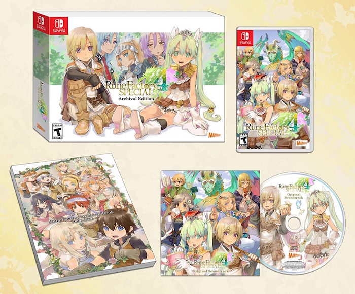 Rune Factory 4: Special - Archival Edition (Switch), Marvelous