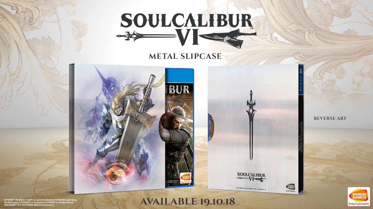 Soul Calibur VI + Metal Slipcase (PS4), BANDAI NAMCO Studios, Dimps Corporation