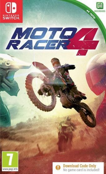 Moto Racer 4 (Code in a Box) (Switch), Mindscape