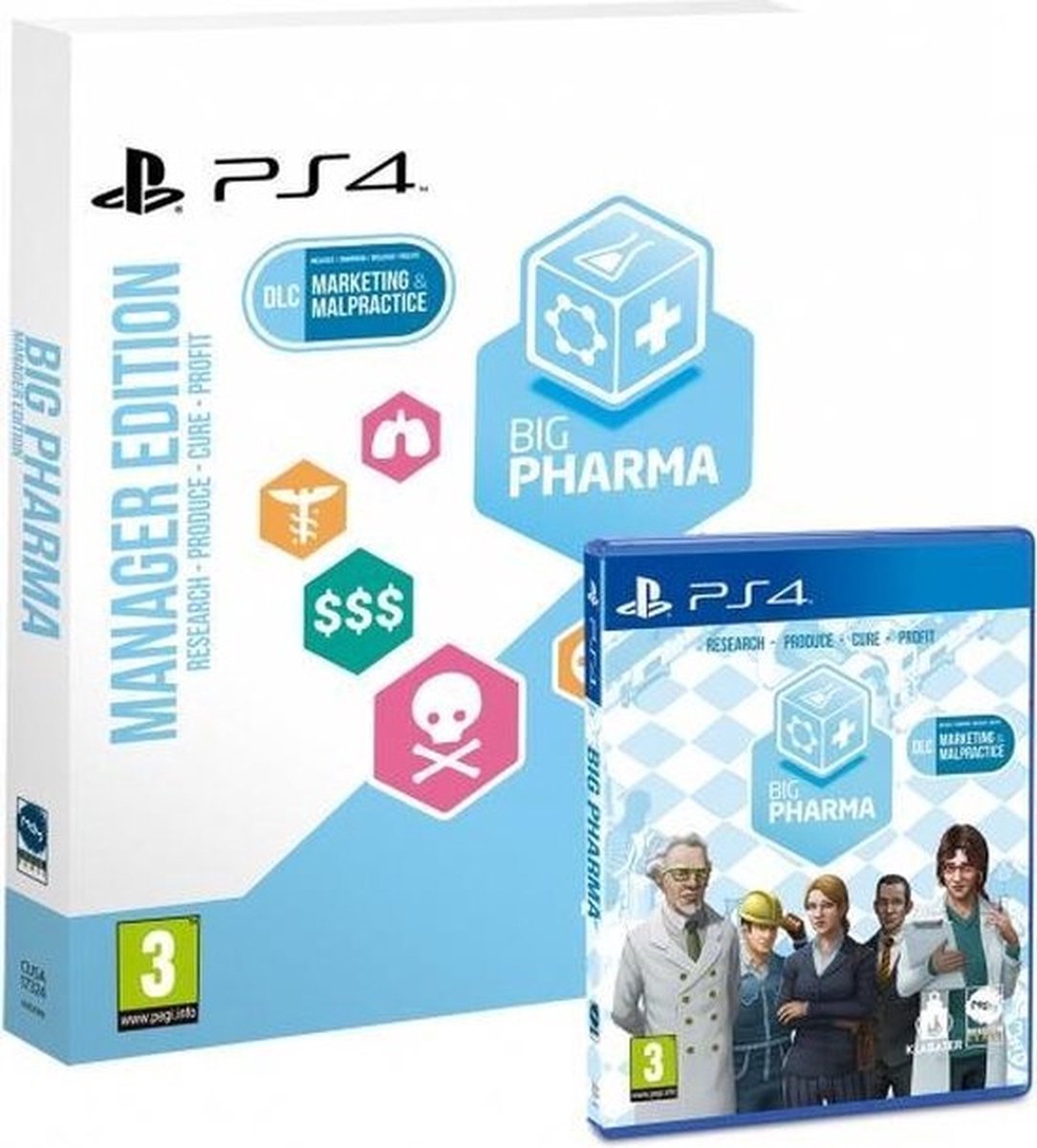 Big Pharma - Manager Edition (PS4), Twice Circled