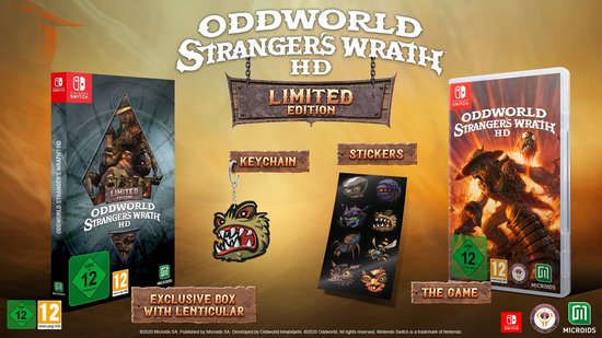 Oddworld: Stranger's Wrath HD - Limited Edition (Switch), Microids