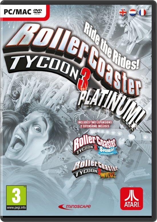 RollerCoaster Tycoon 3: Platinum (Windows Download) (PC), Mindscape