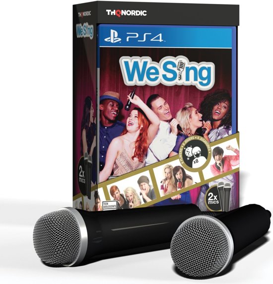 We Sing + 2 Microfoons (PS4), THQ Nordic