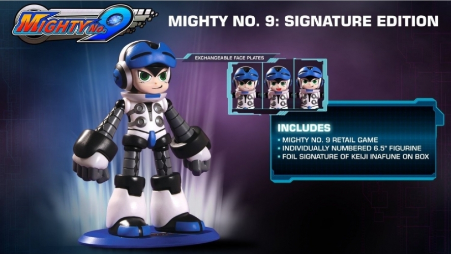 Mighty No. 9 - Signature Edition  (USA Import) (PS4), Deep Silver
