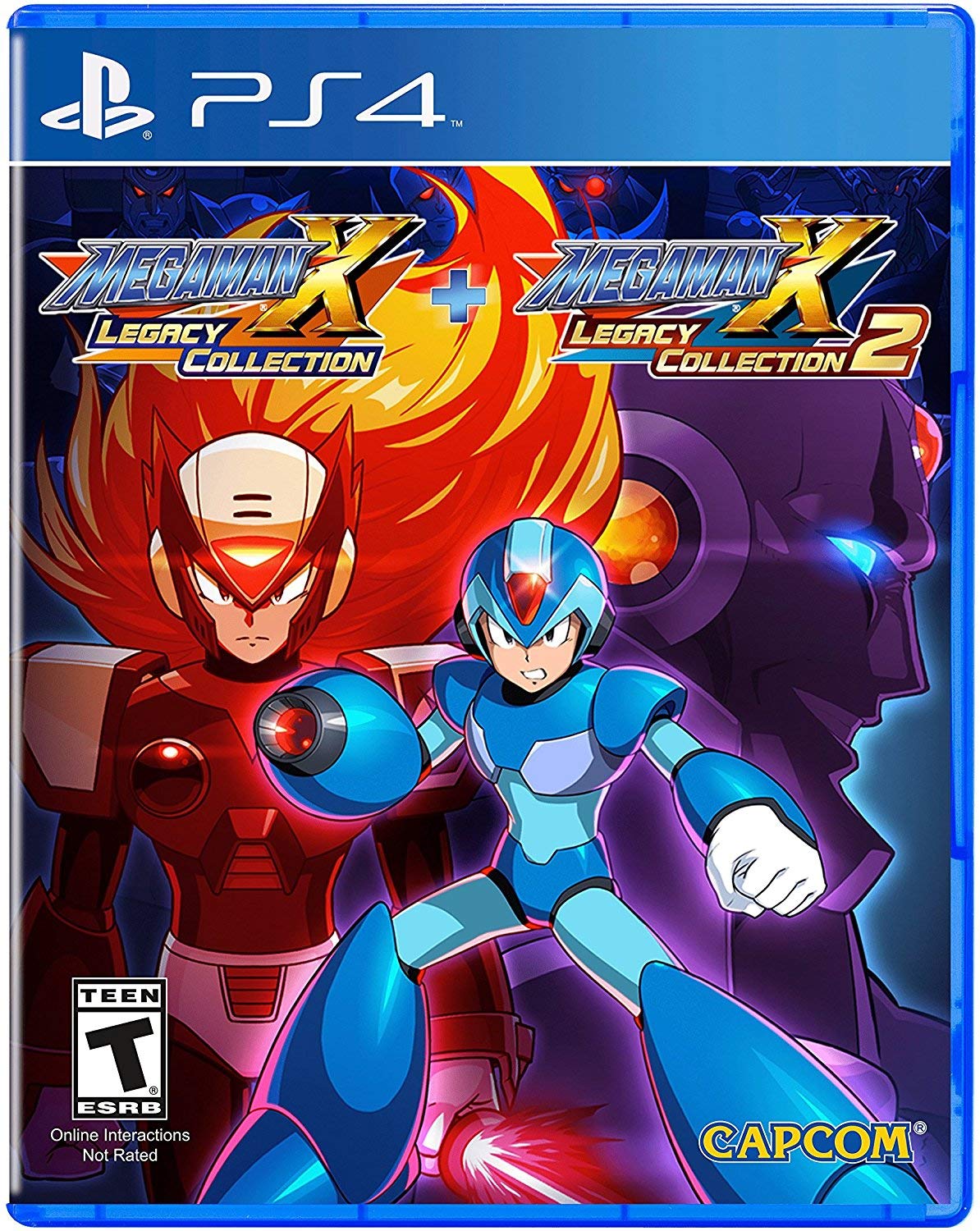 Mega Man X Legacy Collection 1+2 (USA Import) (PS4), Capcom
