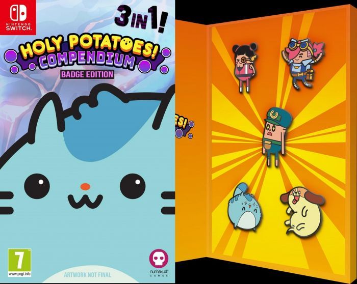 Holy Potatoes: Compendium Badge - Collector's Edition (Switch), Daylight Studios Pte. Ltd.