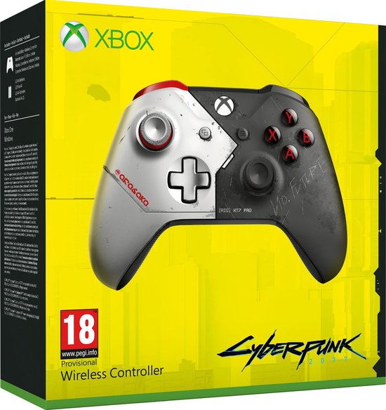 Xbox One S Wireless Controller (Cyberpunk 2077) - Limited Edition (Xbox One), Microsoft