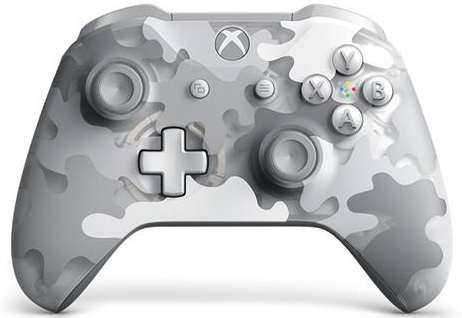 Xbox One S Wireless Controller - Artcic Camo (Xbox One), Microsoft