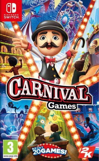 Carnival Games (Code in a Box) (Switch), Cat Daddy Games