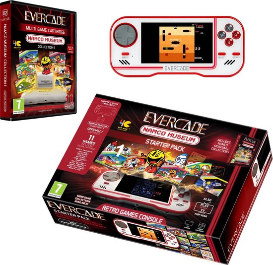 Evercade Retro Handheld - Namco Museum Starter Pack (hardware), Evercade