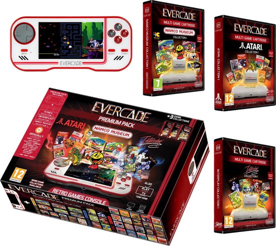 Evercade Retro Gaming Handheld - Namco Museum Premium Pack (hardware), Evercade