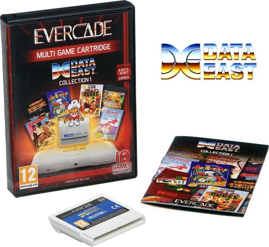 Evercade Data East - Cartridge 1 (hardware), Data East