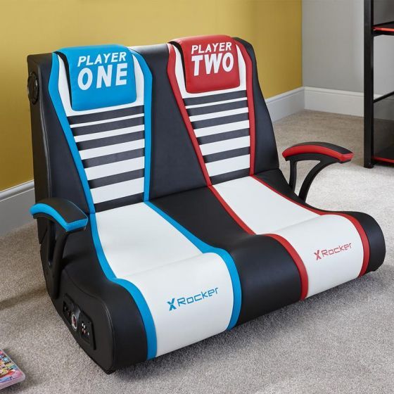 Iedereen Presentator Avondeten X Rocker - Dual Rivals Gaming Chair kopen voor de hardware - Laagste prijs  op budgetgaming.nl