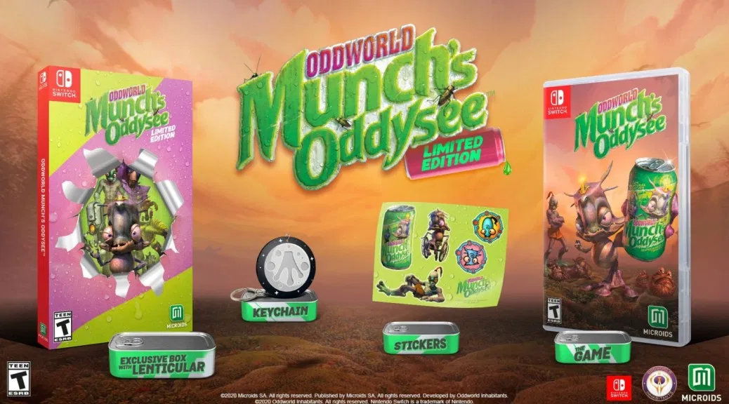 Oddworld: Munch's Oddysee - Limited Edition (Switch), Microids