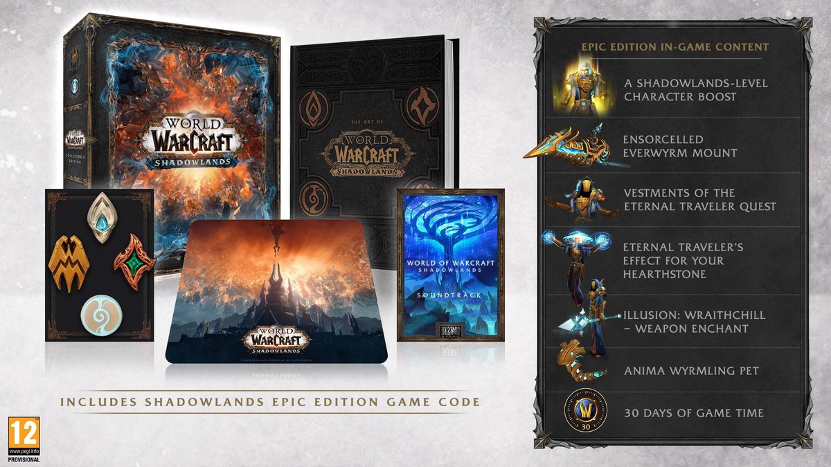 World of Warcraft: Shadowlands - Collector's Edition (PC), Blizzard