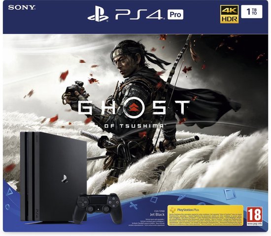 PlayStation 4 Pro (1 TB) + Ghost of Tsushima (PS4), Sony Computer Entertainment