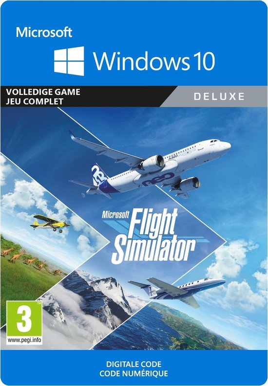 Microsoft Flight Simulator 2020 - Deluxe Edition (Windows 10 Download) (PC), Microsoft