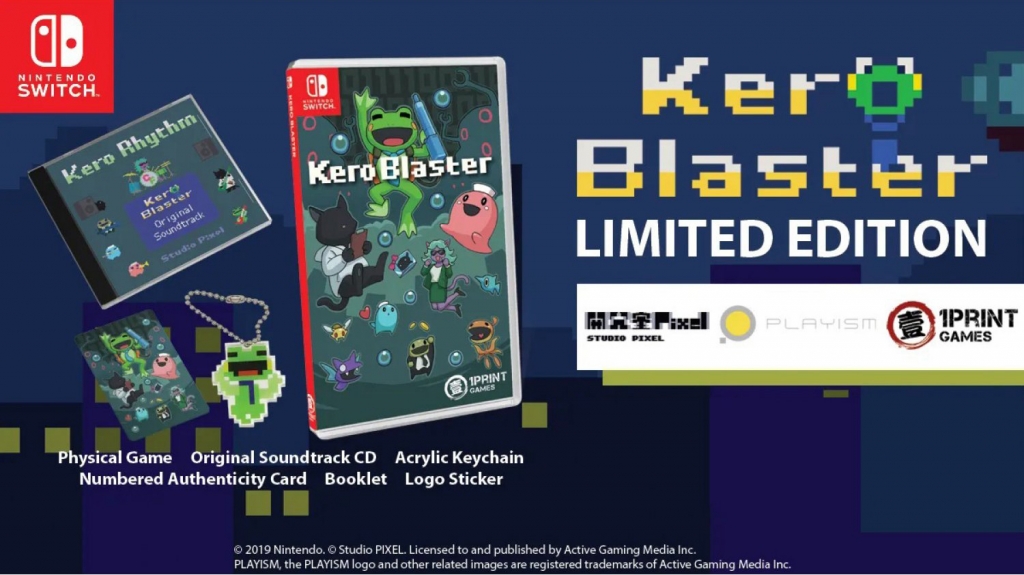 Kero Blaster - Limited Edition (Asia Import) (Switch), 1Print Games