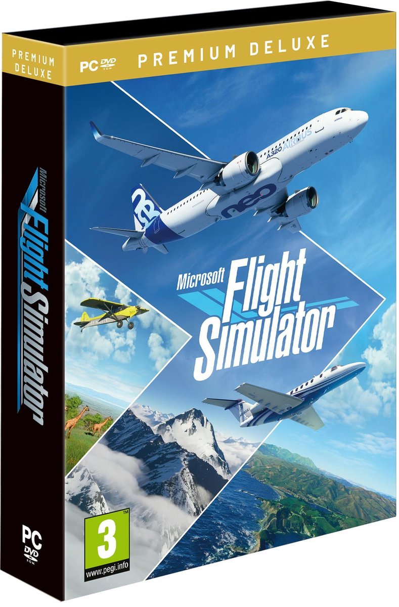 Microsoft Flight Simulator 2020 - Premium Deluxe Edition (PC), Microsoft