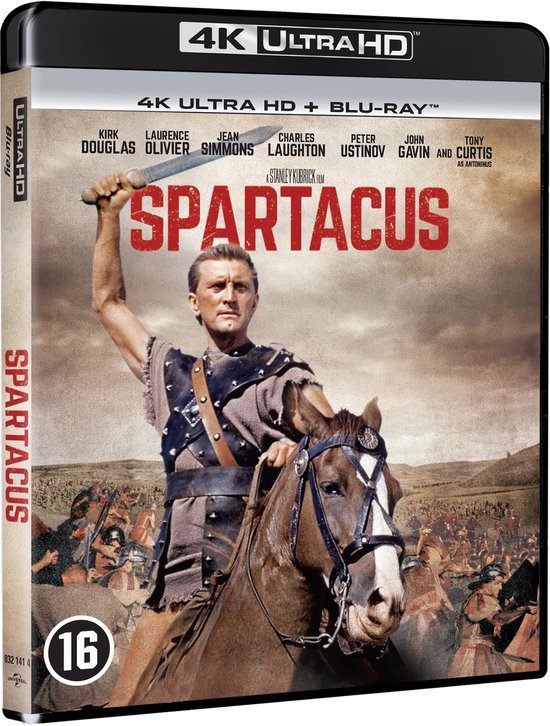 Spartacus (4K Ultra HD) (Blu-ray), Stanley Kubrick, Anthony Mann 