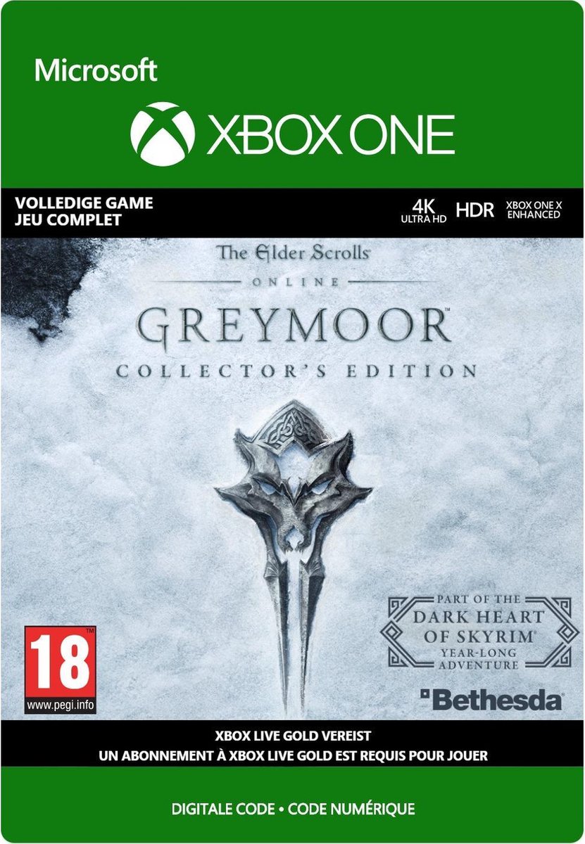The Elder Scrolls Online: Greymoor Collectors Edition (Digitale code) (Xbox One), Bethesda