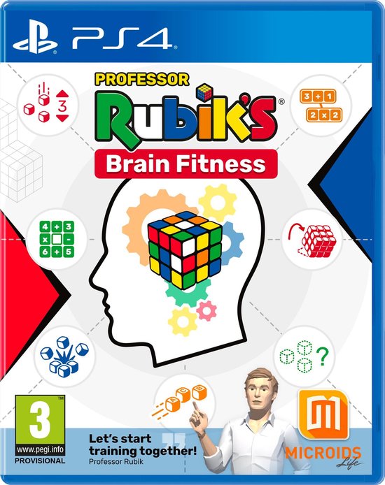 Professor Rubik's Brain Fitness (PS4), Microids