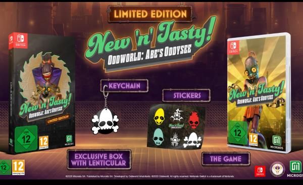 Oddworld: New 'n Tasty - Limited Edition (Switch), Microids