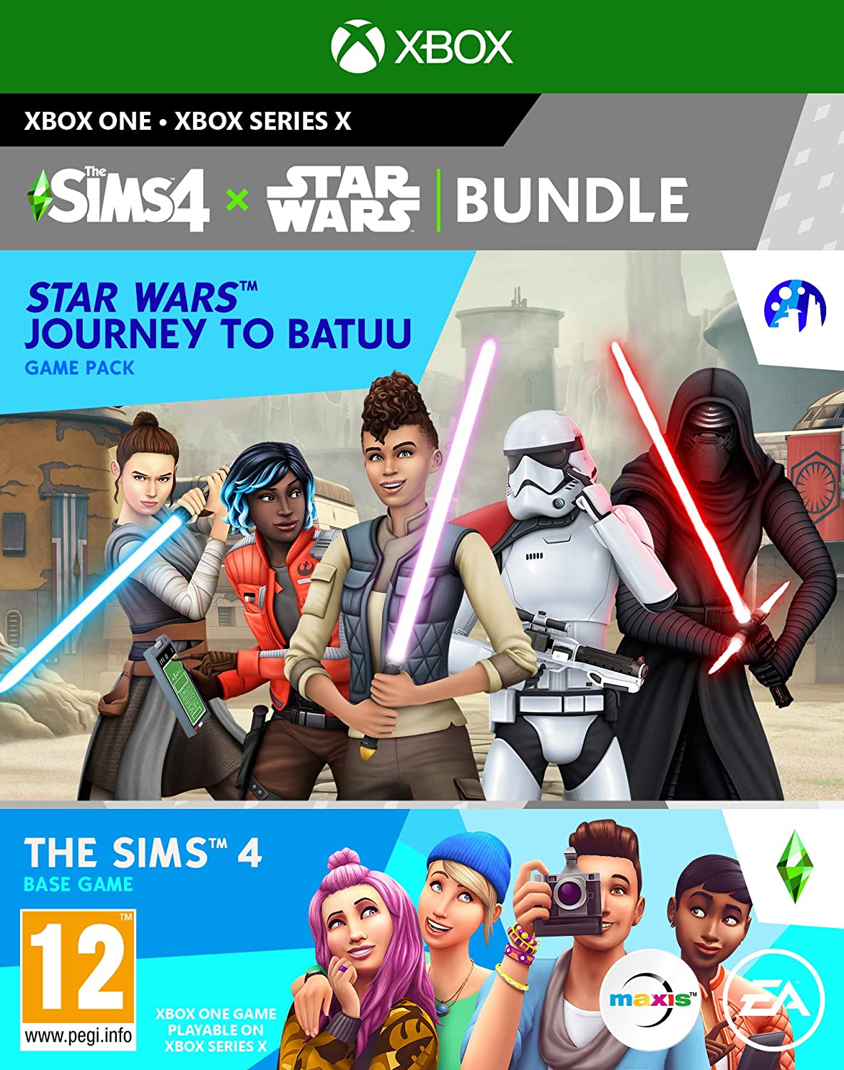 De Sims 4: Star Wars Journey to Batuu Bundle (Xbox One), Maxis