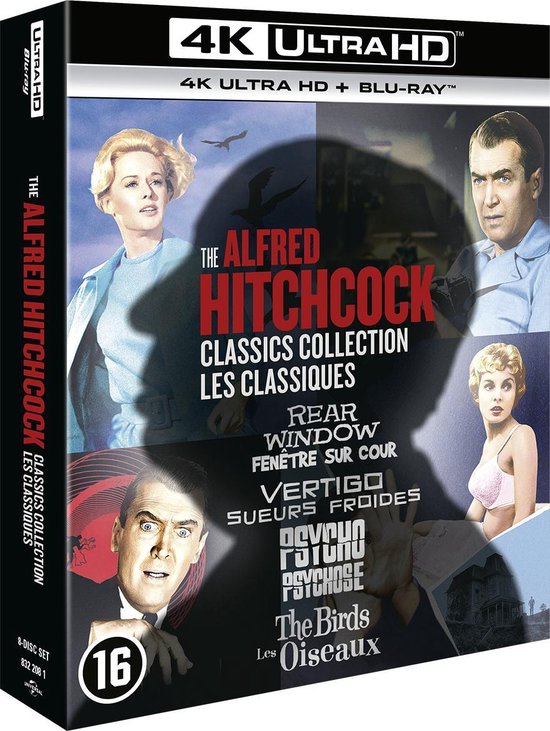 Hitchcock Classics Collection (4K Ultra HD) (Blu-ray), Alfred Hitchcock