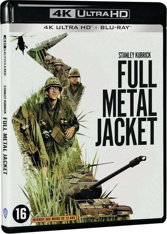 Full Metal Jacket (4K Ultra HD) (Blu-ray), Stanley Kubrick