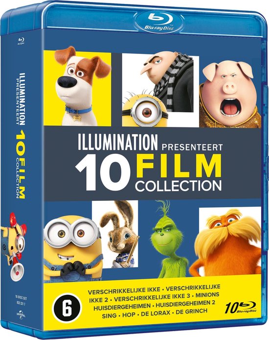 Illumination 10 Movie Collection (Blu-ray), Diversen