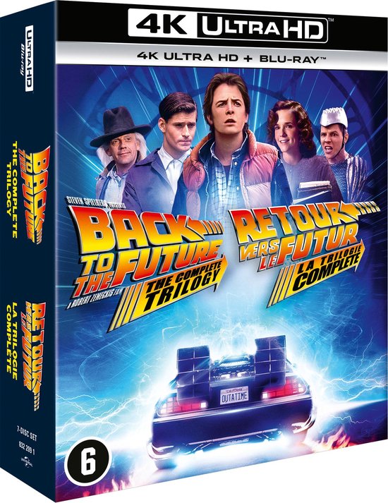 Back To The Future Trilogy Remastered (4K Ultra HD) (Blu-ray), Robert Zemeckis