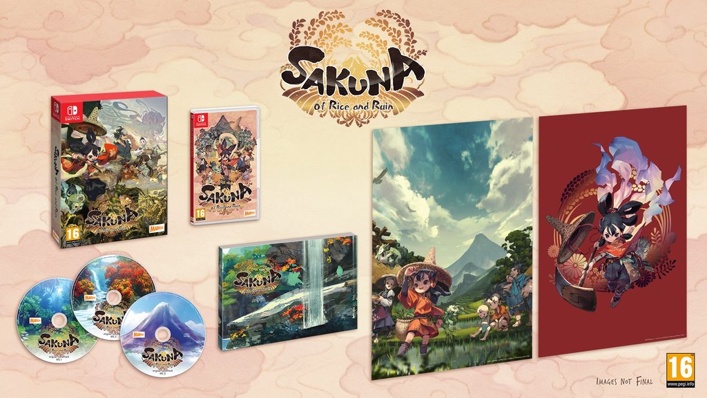 Sakuna: Of Rice and Ruin - Limited Edition (Switch), Edelweiss