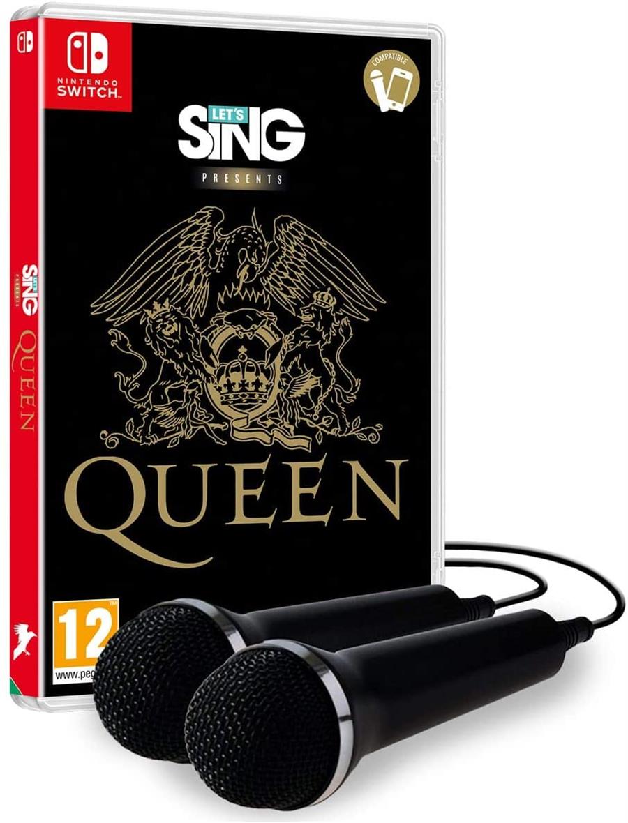Let's Sing Queen + 2 Microfoons (Switch), Voxler