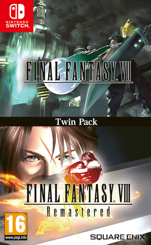 Final Fantasy VII & Final Fantasy VIII Remastered - Twin Pack (Switch), Square Enix