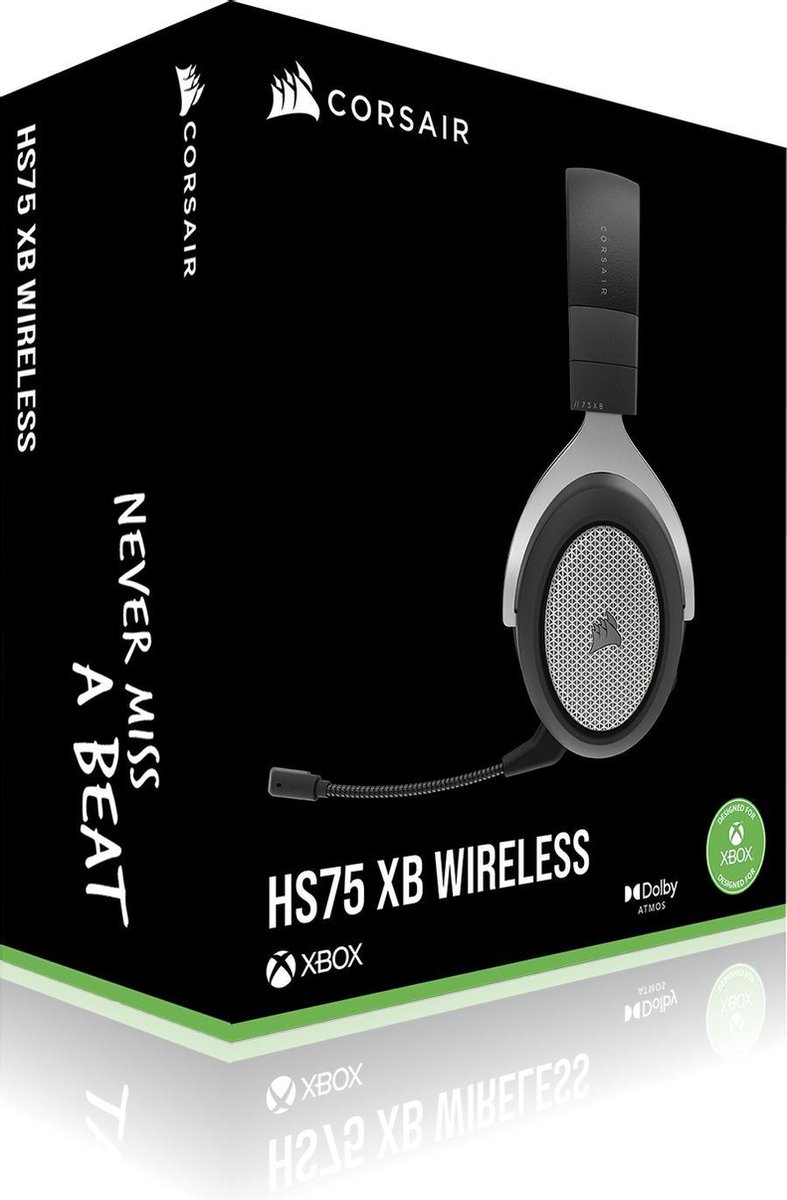 Corsair HS75 XB Draadloze Gaming Headset (Zwart) (Xbox Series X), Corsair
