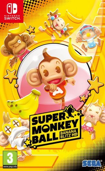 Super Monkey Ball Banana Blitz HD (Code in a Box) (Switch), Amusement Vision, Sega
