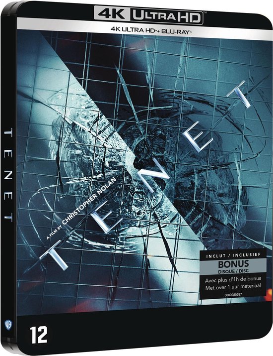 Tenet (4K Ultra HD) (Limited Edition Steelbook) (Blu-ray), Christopher Nolan