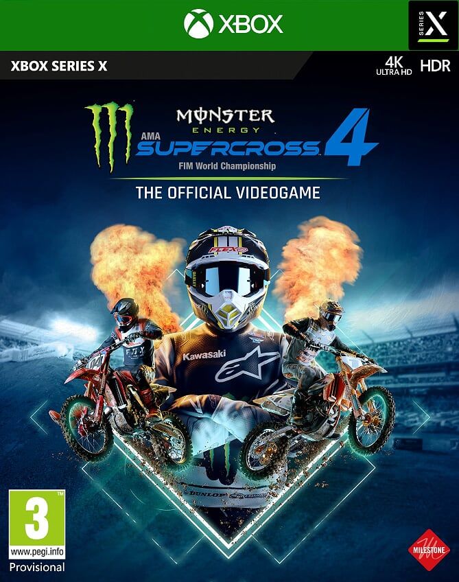 Monster Energy Supercross 4 (Xbox Series X), Milestone