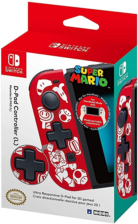 Hori D-Pad Controller New Super Mario Design (Switch), Hori