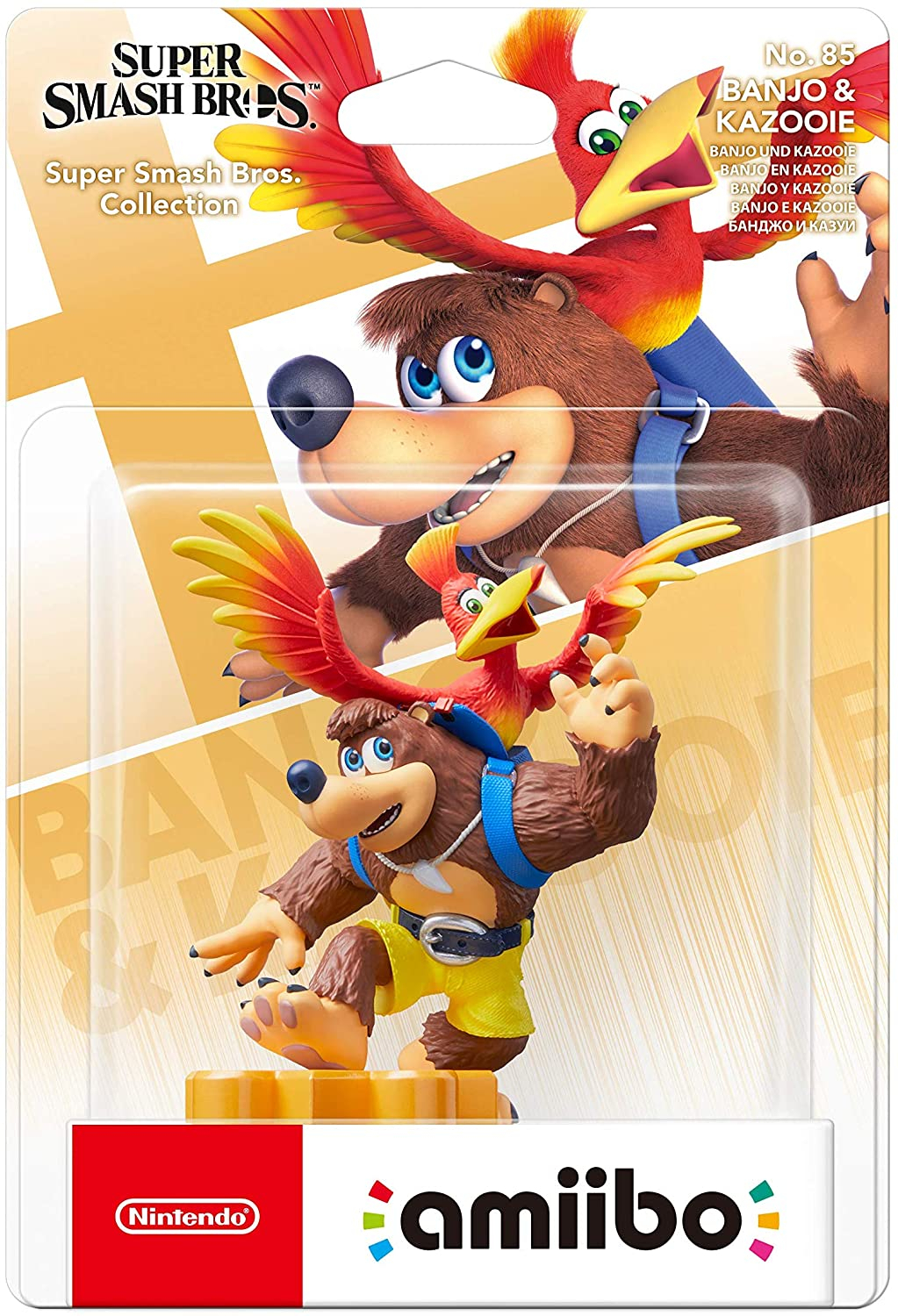 Super Smash Bros Amiibo Figuur Banjo & Kazooie (NFC), Nintendo